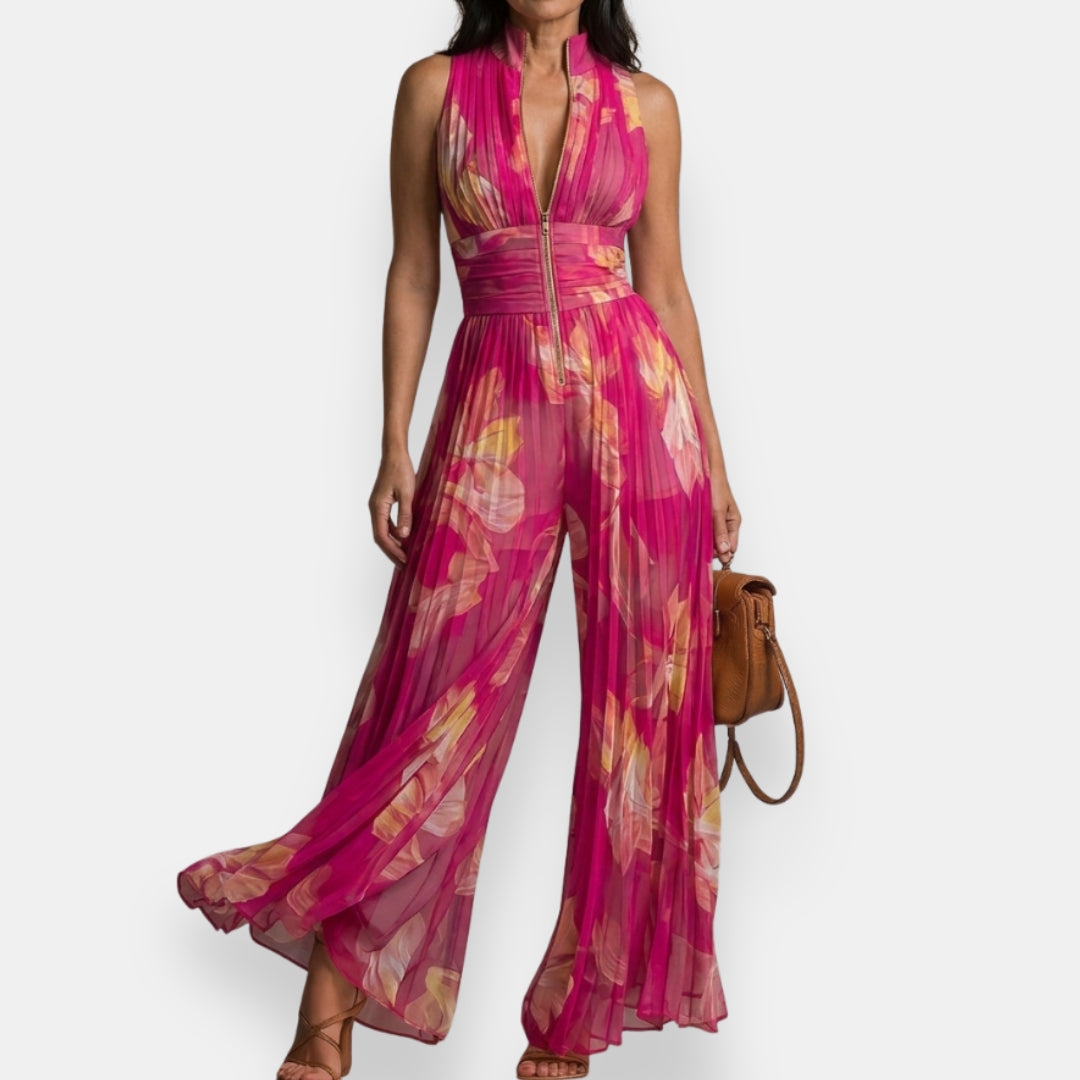 Vorgane | Mono fluido con estampado floral