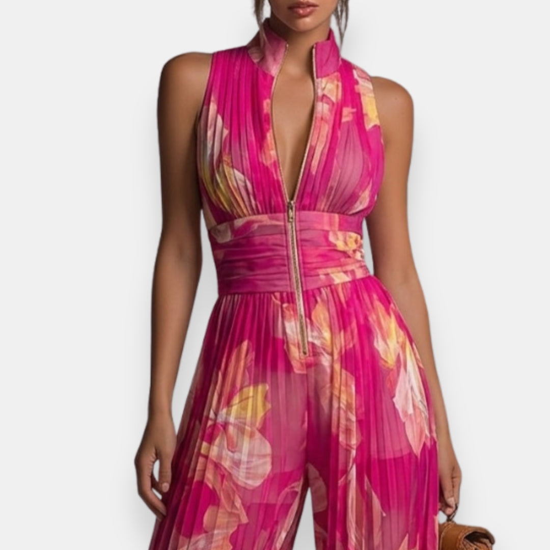 Vorgane | Mono fluido con estampado floral