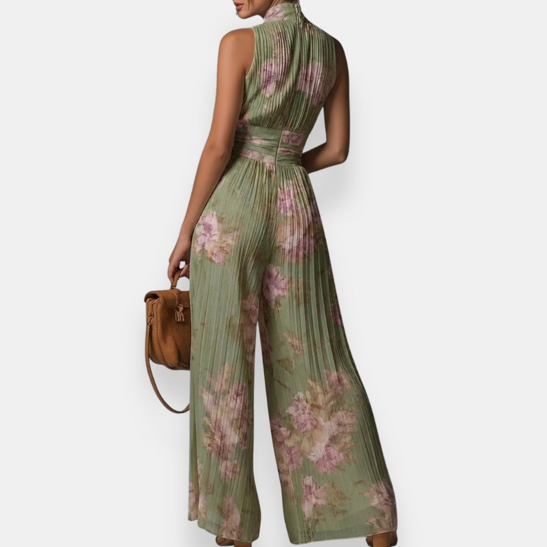 Ulvinde | Mono plisado con estampado floral