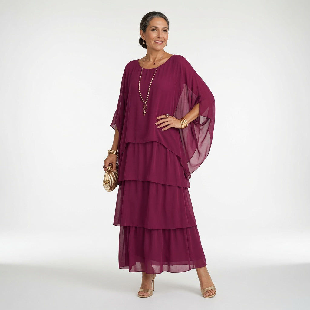 Élyssane™ — Vestido bohemio con volantes: elegancia atemporal