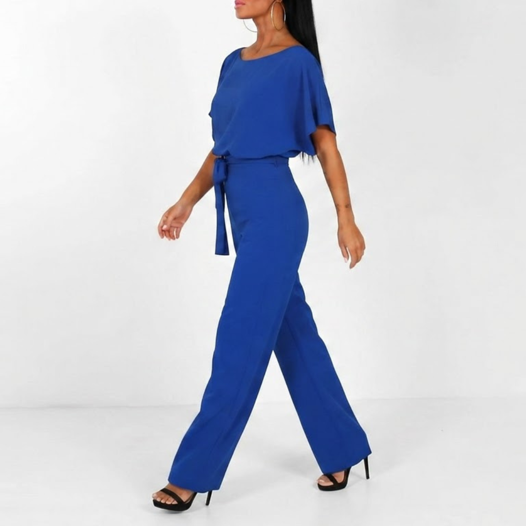 Nina | Mono elegante con lazo en la cintura