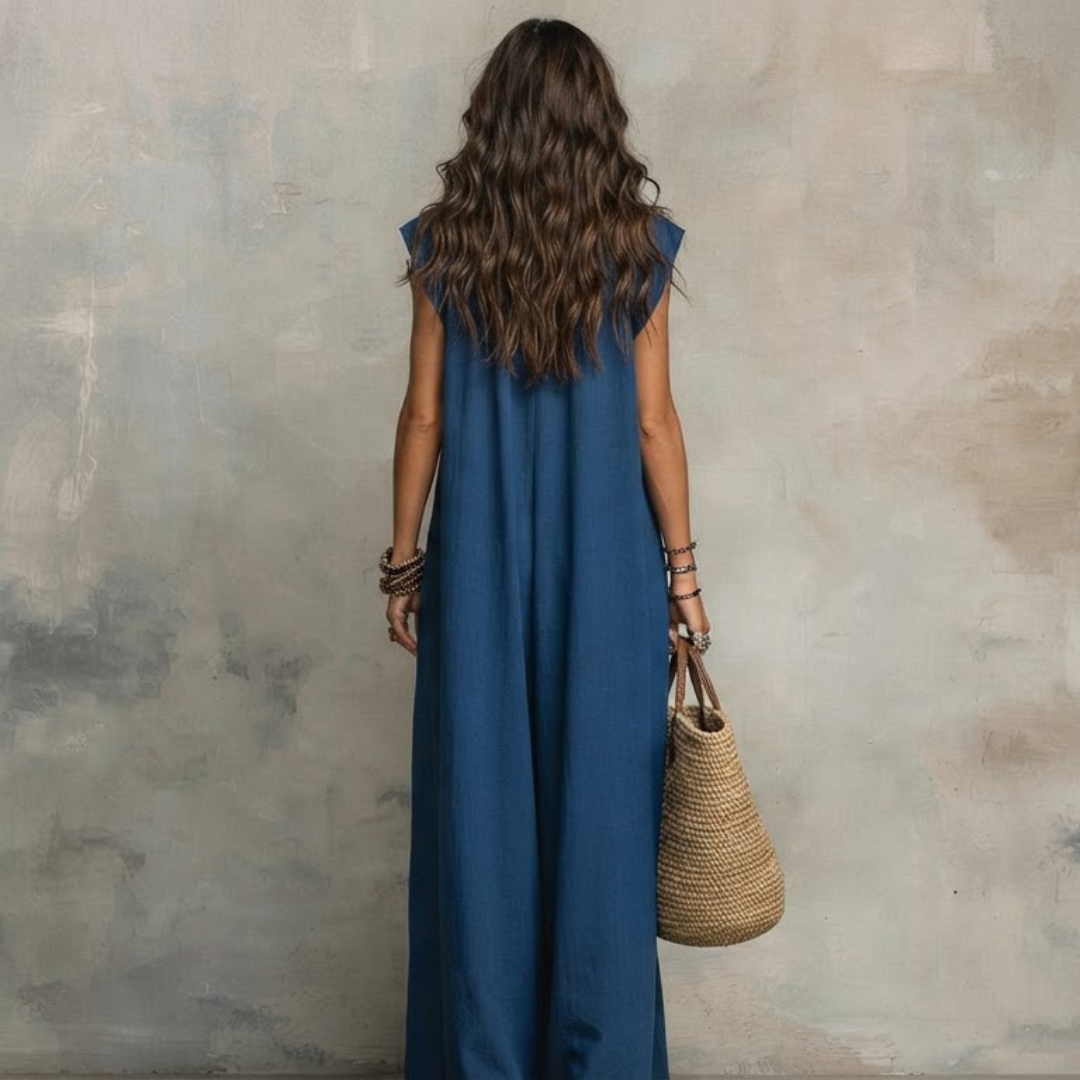 Noa | Vestido largo de estilo bohemio