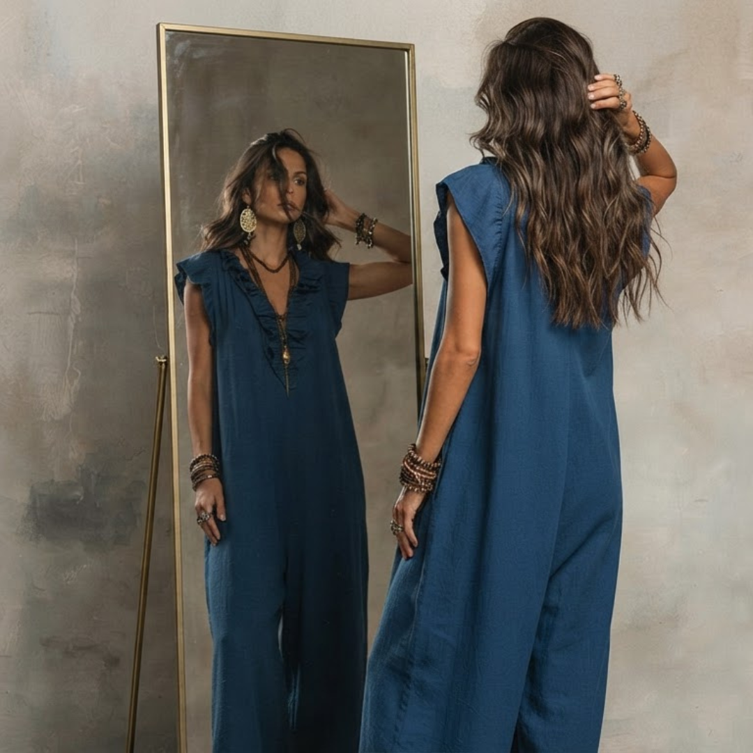 Noa | Vestido largo de estilo bohemio