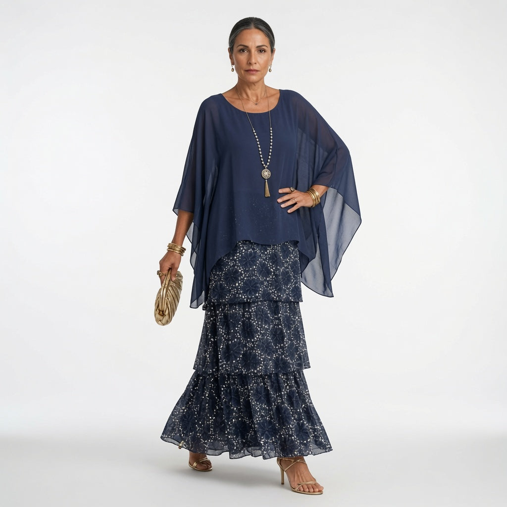 Élyssane™ — Vestido bohemio con volantes: elegancia atemporal