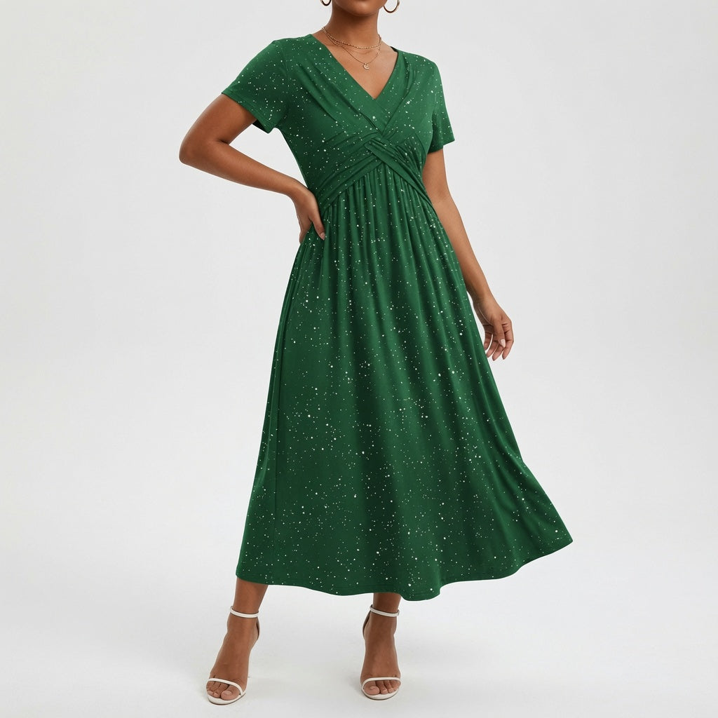 Florévia™ — Vestido floral de corte fluido y elegancia romántica