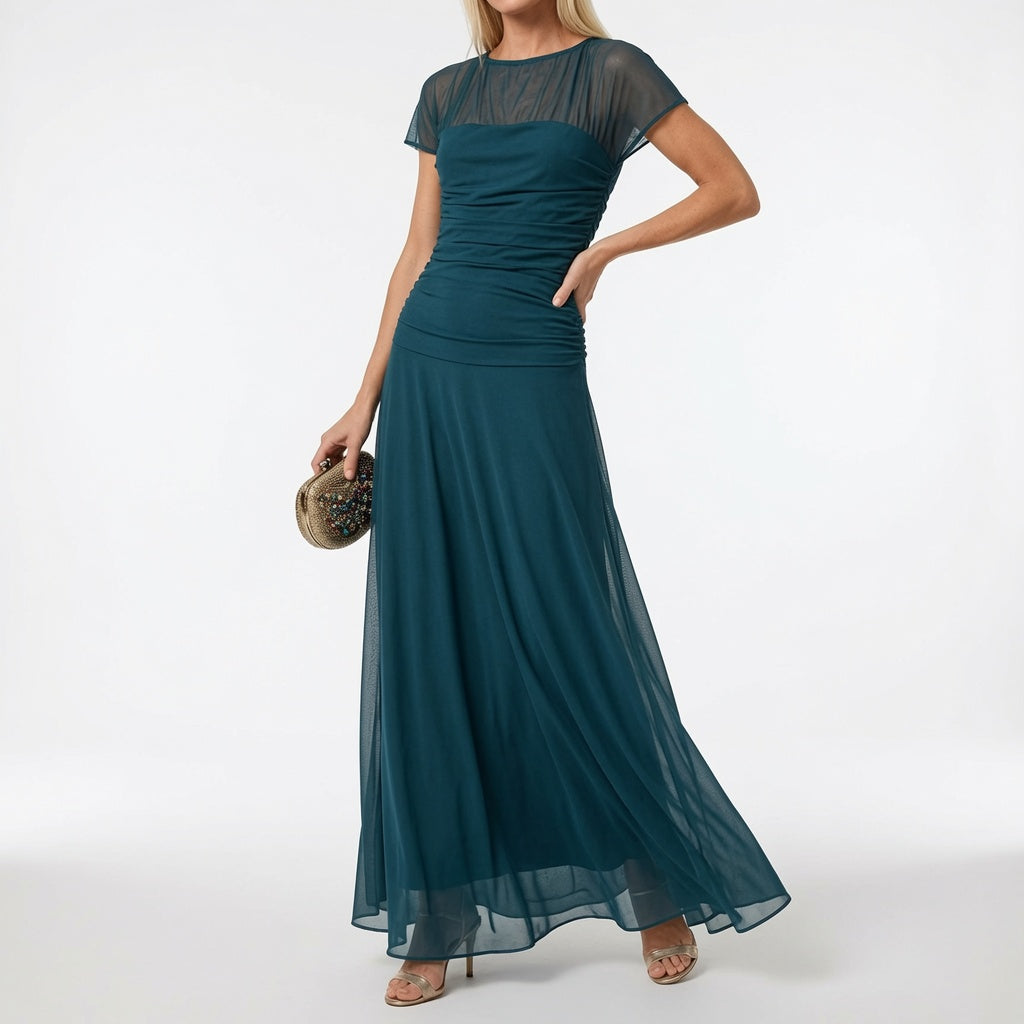 Élivaïne™ — Vestido largo y vaporoso, elegante para una velada