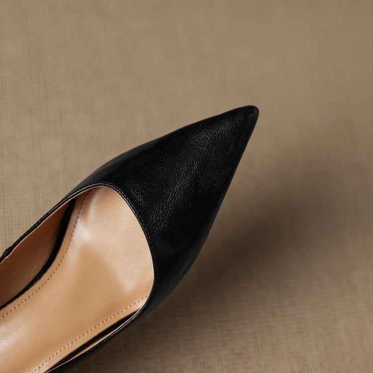 Michèle™ | Elegantes zapatos de salón de tacón bajo