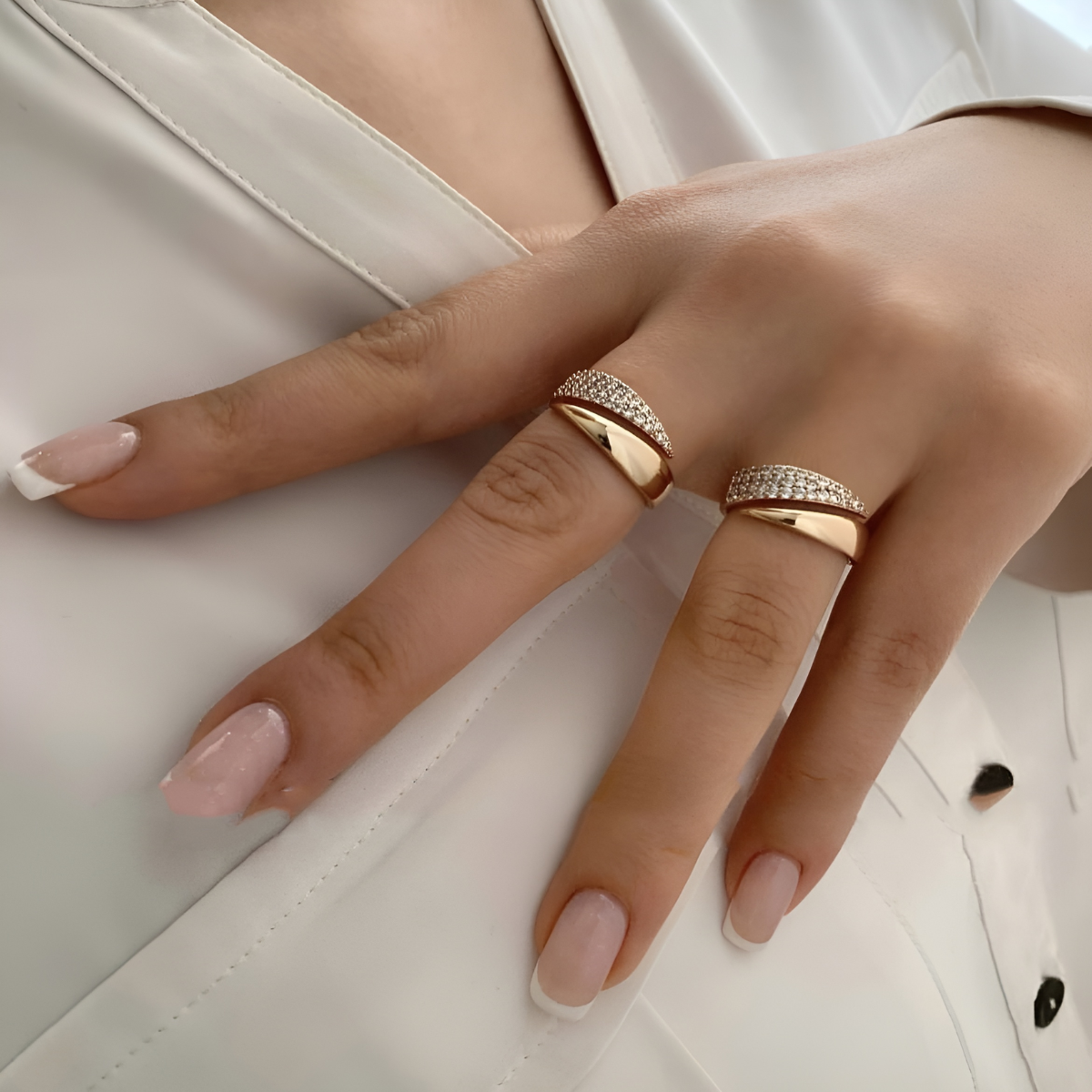 Élodie™ | Anillo elegante, cómodo y atemporal, de estilo femenino