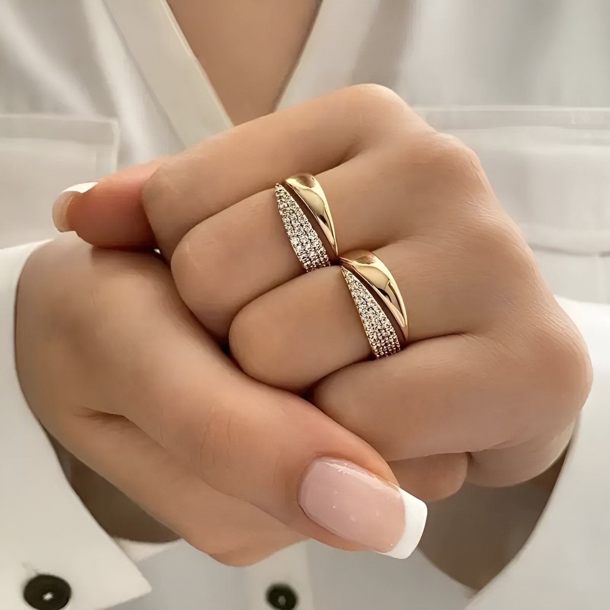 Élodie™ | Anillo elegante, cómodo y atemporal, de estilo femenino