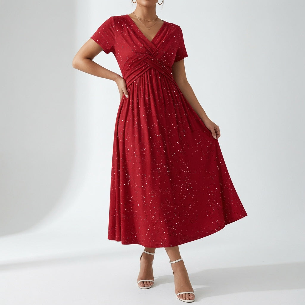 Florévia™ — Vestido floral de corte fluido y elegancia romántica
