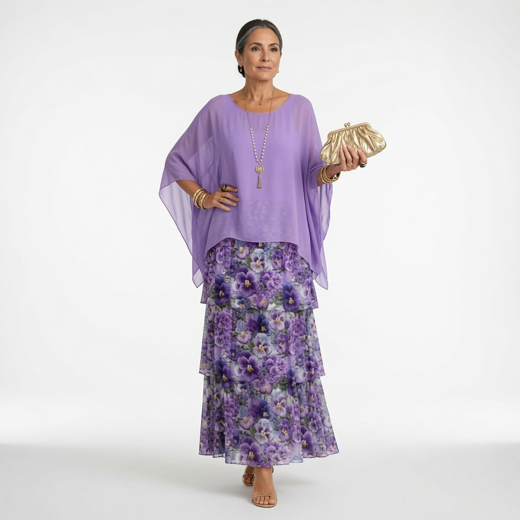 Élyssane™ — Vestido bohemio con volantes: elegancia atemporal