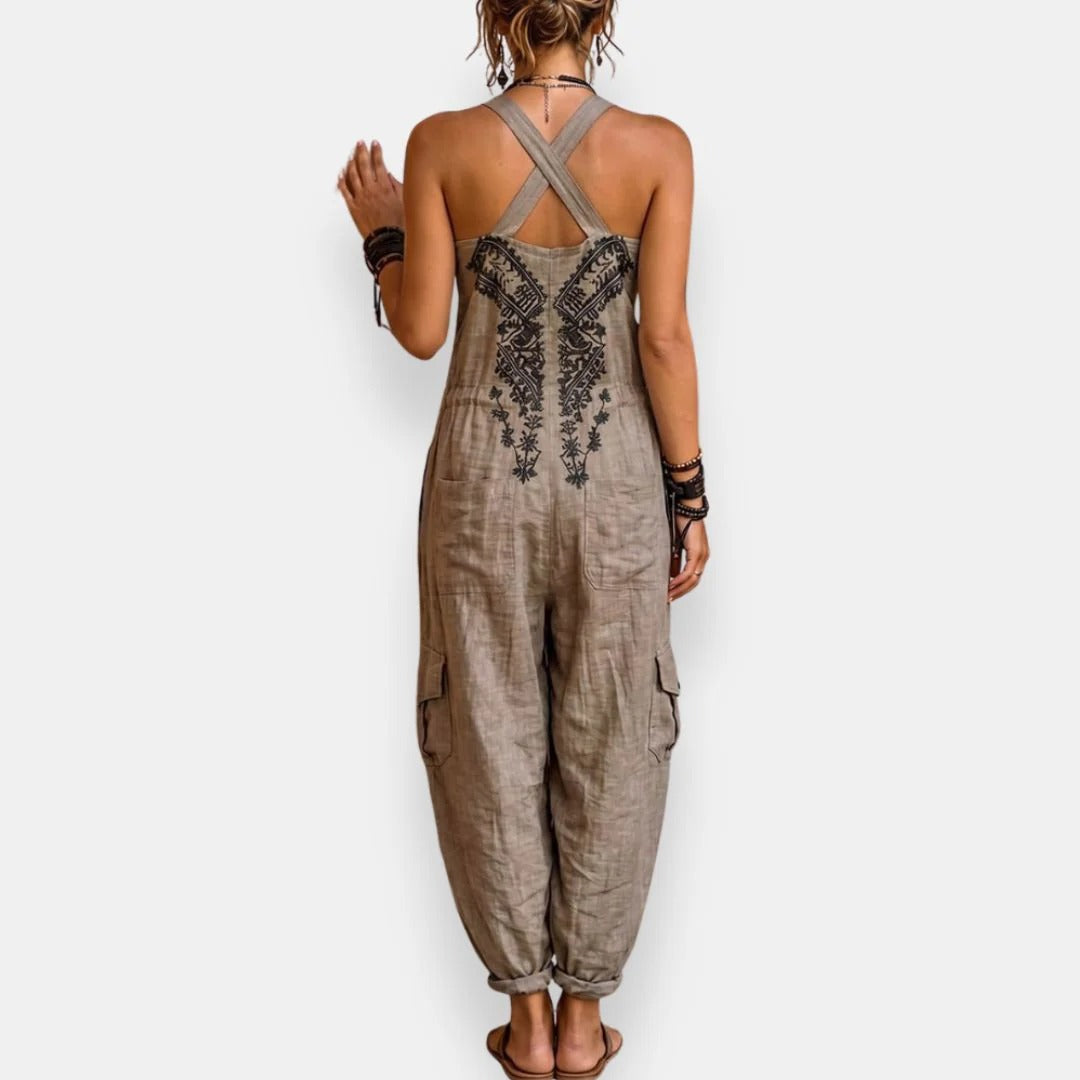 Amalia | Mono bohemio bordado