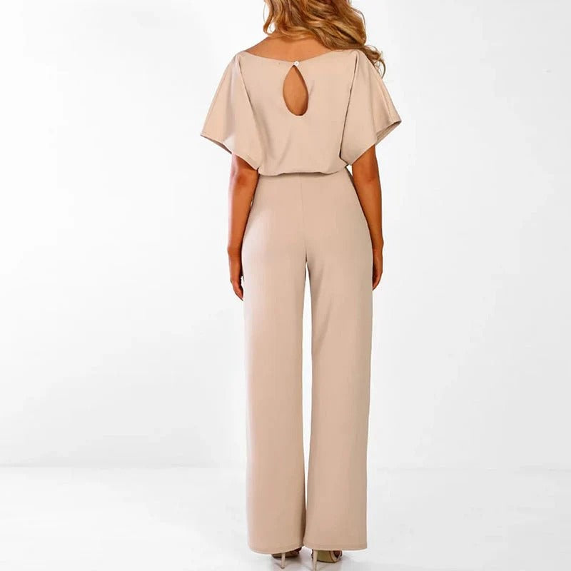 Nina | Mono elegante con lazo en la cintura